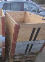 SBB Europalette mit Holzkiste & Decke 