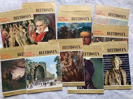 Lot de 11 disques vinyles Grands Musiciens