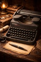 Hermes Media 3 Schreibmaschine - Vintage Klassiker!