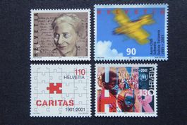 (t768) 2001: Zst.Nr. 1015 - 1018 **