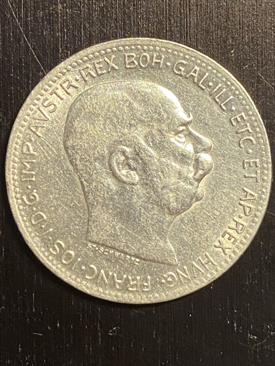 Tutti le monete: Autriche, 1 Couronne 1916 Argent – Usato da Corsier-sur-Vevey venduto da Ginoarturo 1