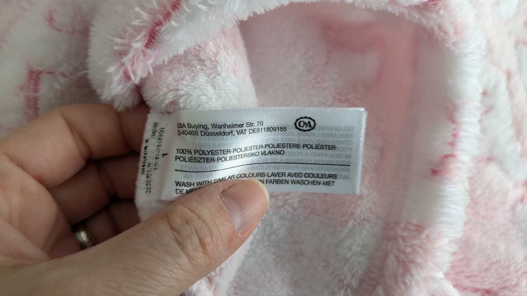 C&A Pyjamas & Ähnliches: Süsser Kuschelpyjama - Warmer Pyjama - 110 – Gebraucht aus Staufen von Fleby84 3