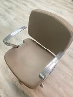1x Profi-Coiffeursessel Salon Ambience «KLEO» Cappuccino NEU