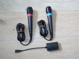 SingStar Mikrofone mit USB Converter