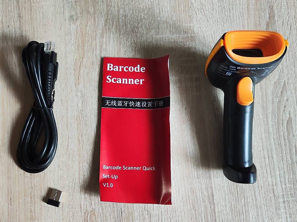 Scanner: 2D Barcode Scanner HZTZ H2WB Bluetooth/USB OVP – Usato da Rickenbach Sulz venduto da nna81