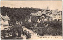 Zürich - Dolder mit Standseilbahn (1. Variante)