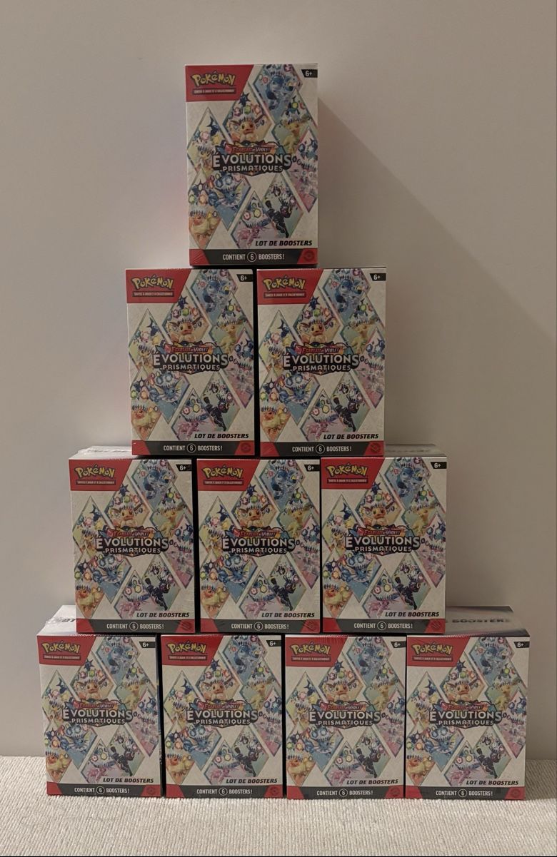 Pokémon Carte collezionabili: Pokémon: EVOLUTIONS PRISMATIQUES - Lot de Bundle ! – Nuovo e nell'imballaggio originale da Grand-Lancy venduto da Mario64