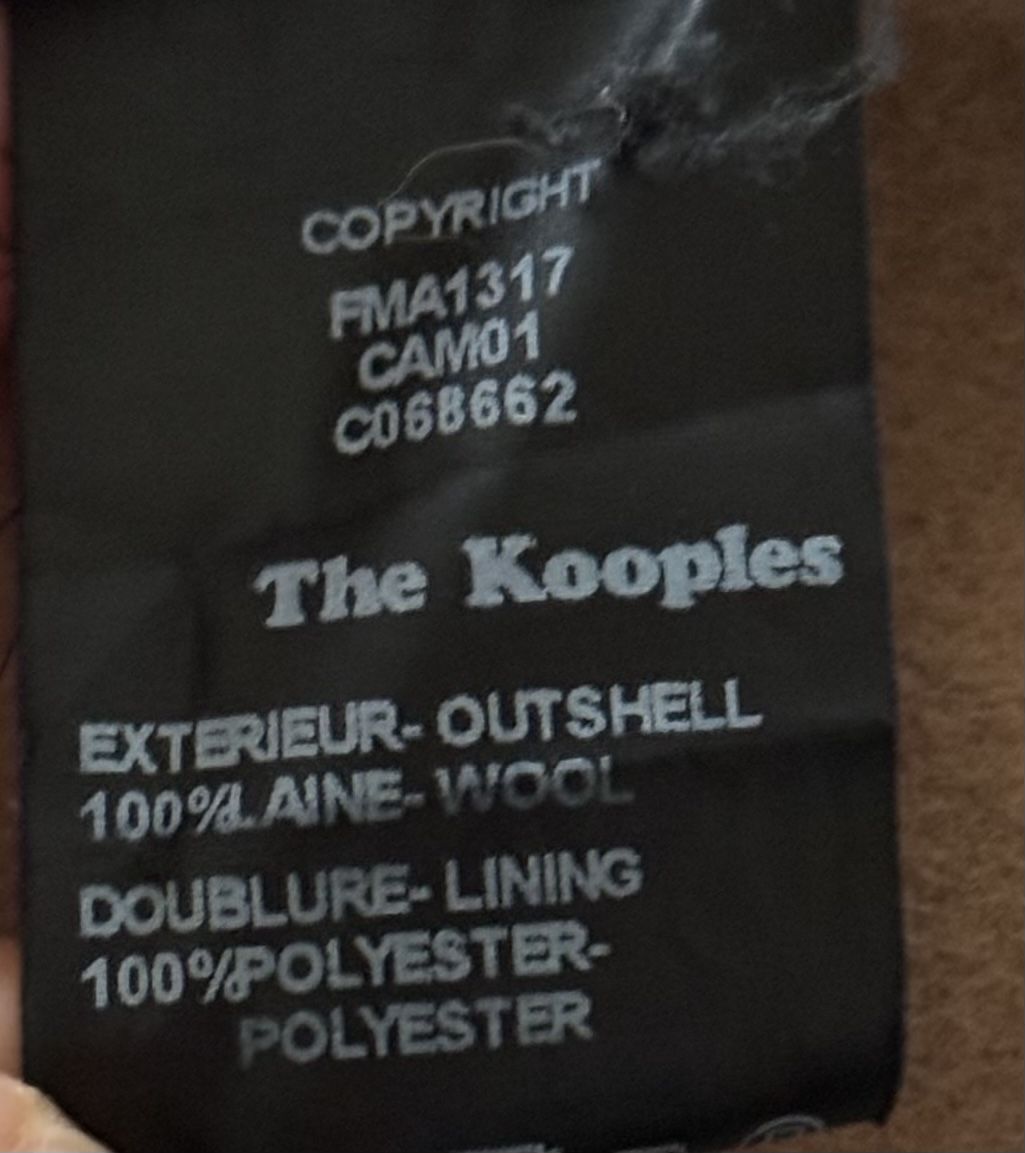 Kooples Cappotti: The Kooples Mantel beige/camel – Usato da St.Gallen venduto da Isnisodo 9