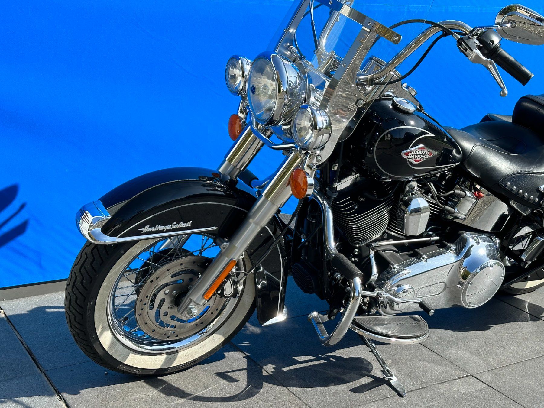 Harley-Davidson Chopper: HARLEY-DAVIDSON FLSTC 1580 Softail Classic mit ABS – Usato da Escholzmatt venduto da Wikinger11 5