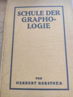 Schule der Graphologie, Herbert Gerstner, 1926