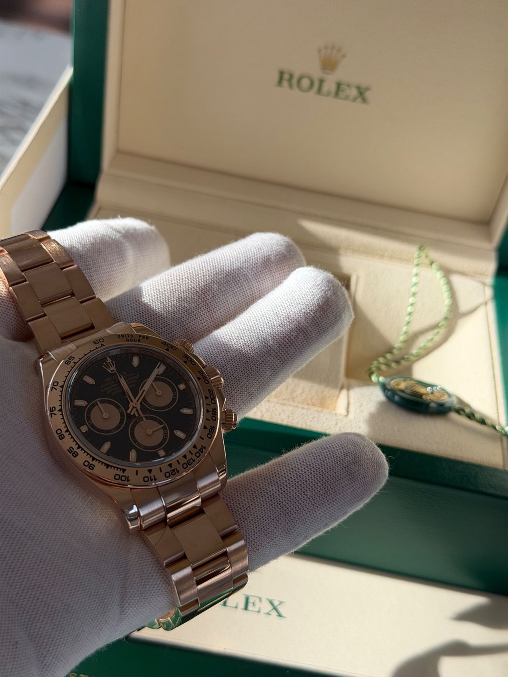 Rolex Orologi: ROLEX - DAYTONA - 18K EVEROSE GOLD – Usato da Baden venduto da Gilani_Lux_AG 1