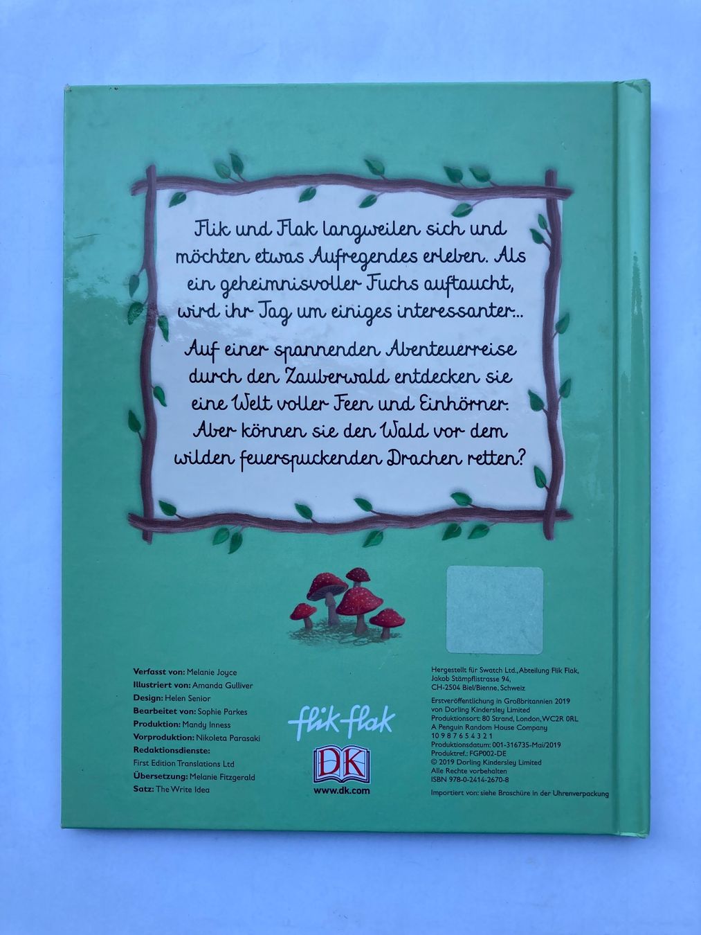 Livres: Flik & Flak im Zauberwald – Neuf (Voir description) à Bubendorf par Alpenheidi 1
