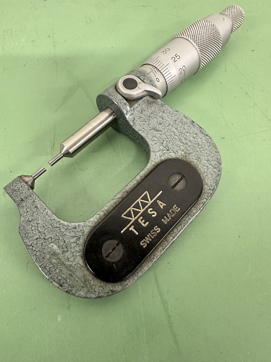 Tesa Misurare: Tesa Mikrometer, 0-25 mm  – Usato da Aarberg venduto da SNMachines 1