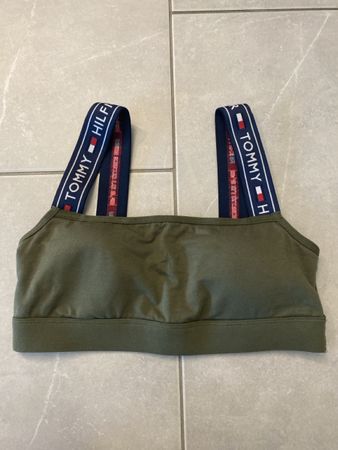 Tommy Hilfiger Top / BH, olive grün, ca Grösse S