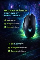 ACER Predator Cestus 315 Gaming Maus 8 Tasten 6500 DPI