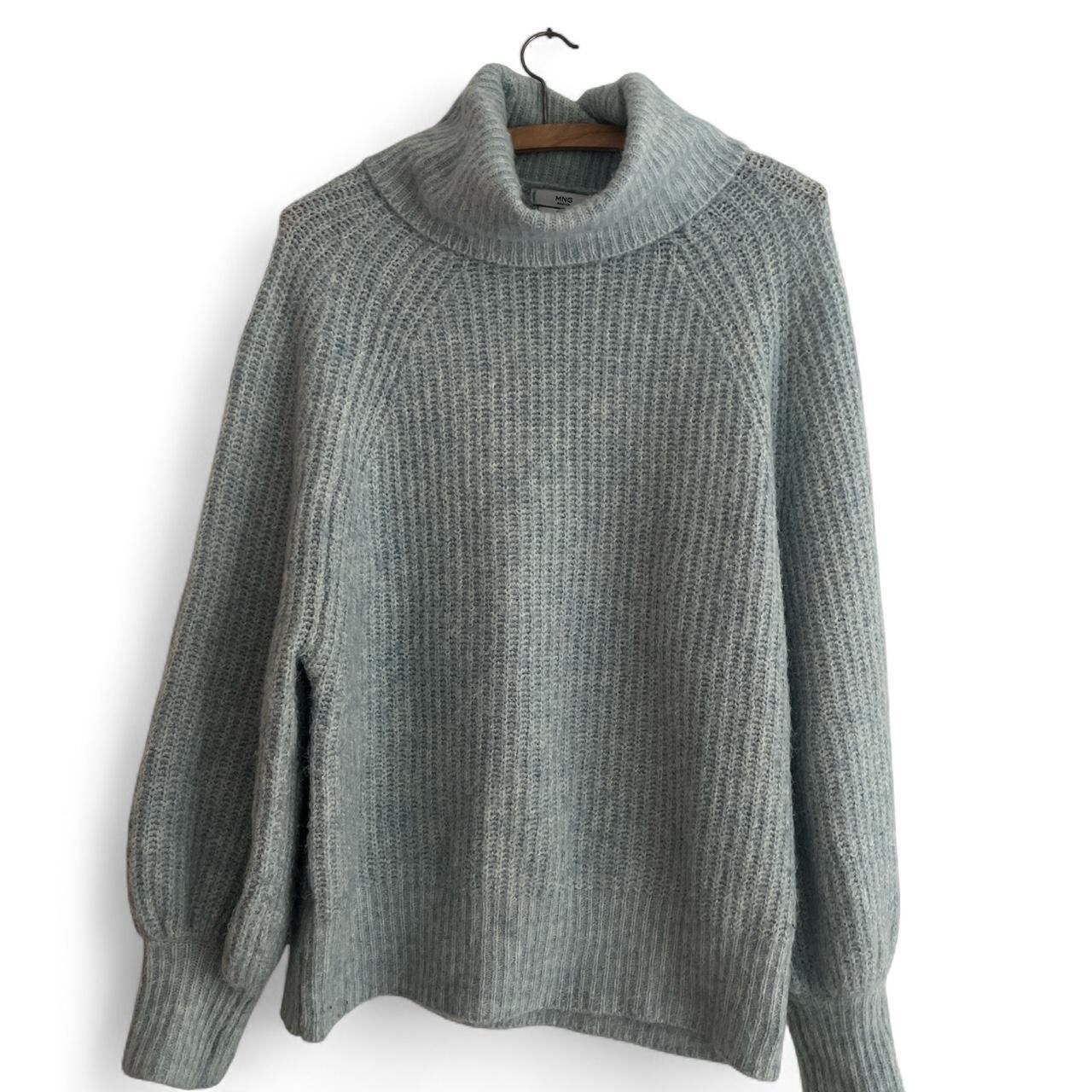 Mango Pulls & Sweat-shirts: Rollkragen_Pullover hellblau Grösse M Damen – D'occasion à Zürich par lil_rxs5