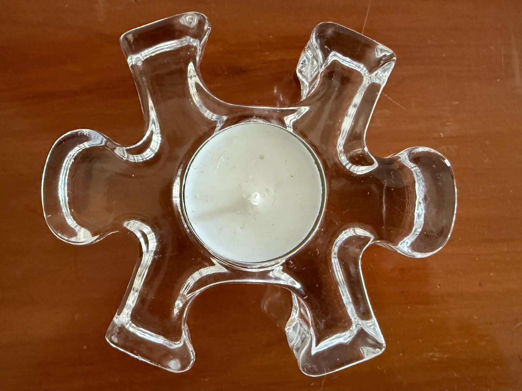 Portacandele: KERZENSTÄNDER   TEELICHT  Windlicht in Puzzleform – Usato da Subingen venduto da ArtBead 3