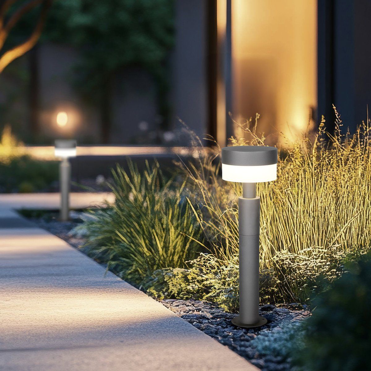 Lampen: LED Aussen Stehleuchte, IP54, 50 cm Höhe – Neu (gemäss Beschreibung) aus Kreuzlingen von Smart-Light 1