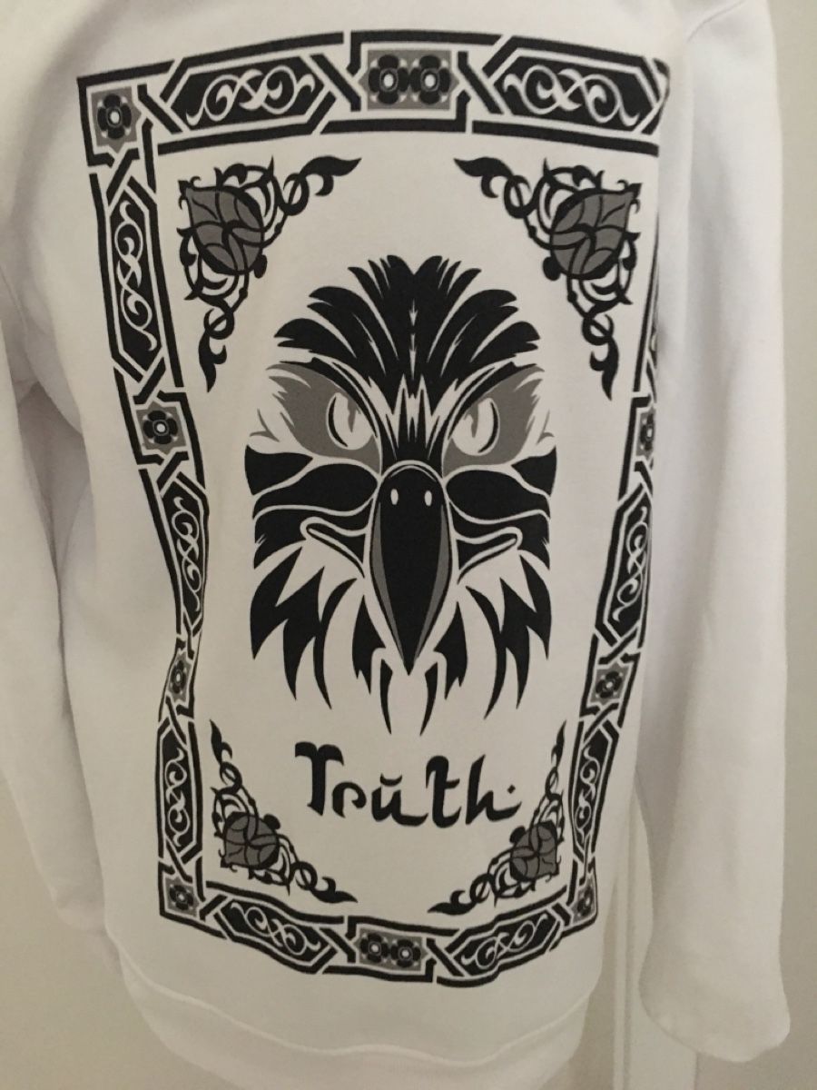 Maglioni & Felpe: Truth White Hoodie - Stylish & Comfortable in Spring – Nuovo (secondo la descrizione) da Le Grand-Saconnex venduto da christianbmarx 1