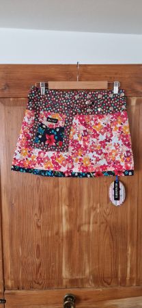 Moshiki Jupe Reversible neu