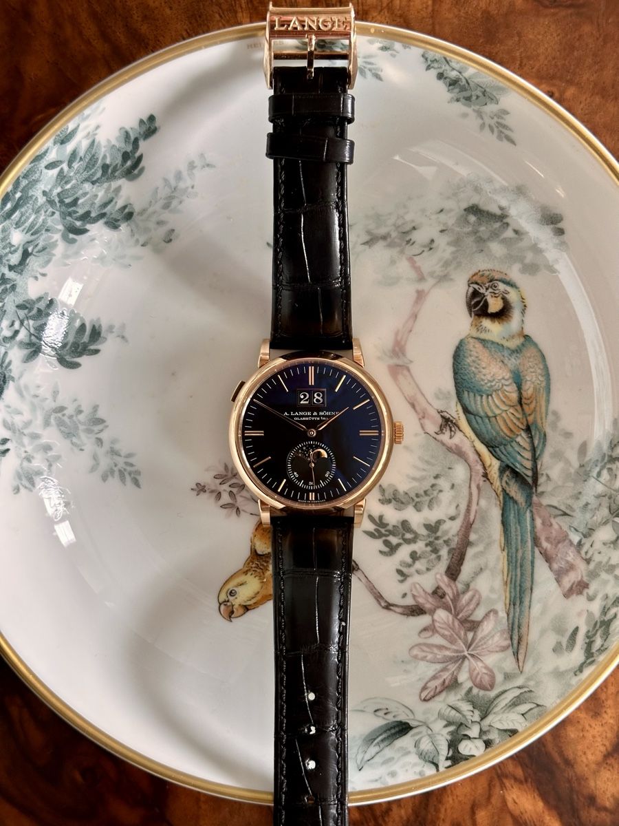 A. Lange & Söhne Uhren: A. Lange & Sohne Saxionia Moon Phase – Neu (gemäss Beschreibung) aus villiers von rob_f7yw 2