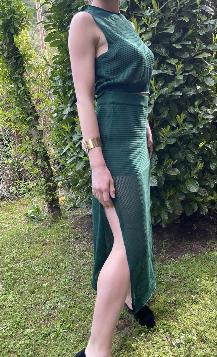 Lotti di vestiti: Chick e eleganteSet  Verde Smeraldo,tgML, Viscosa -nuo – Nuovo e nell'imballaggio originale da Gordevio venduto da LanaZimm 5