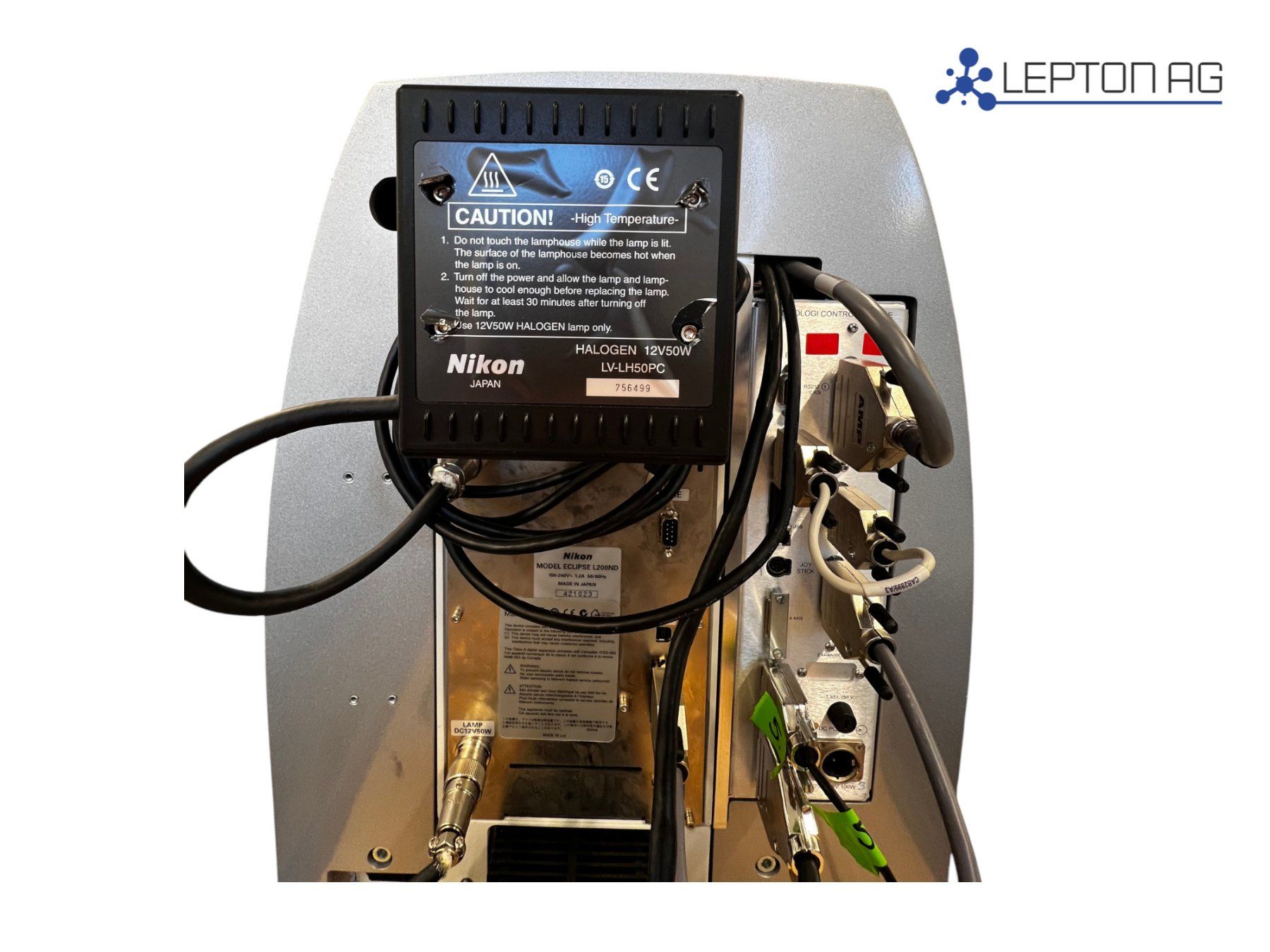 Accessori da laboratorio: Malvern Morphologi G3 Particle Imaging System mit Nikon – Usato da Niederdorf venduto da LeptonAG_Labor 9