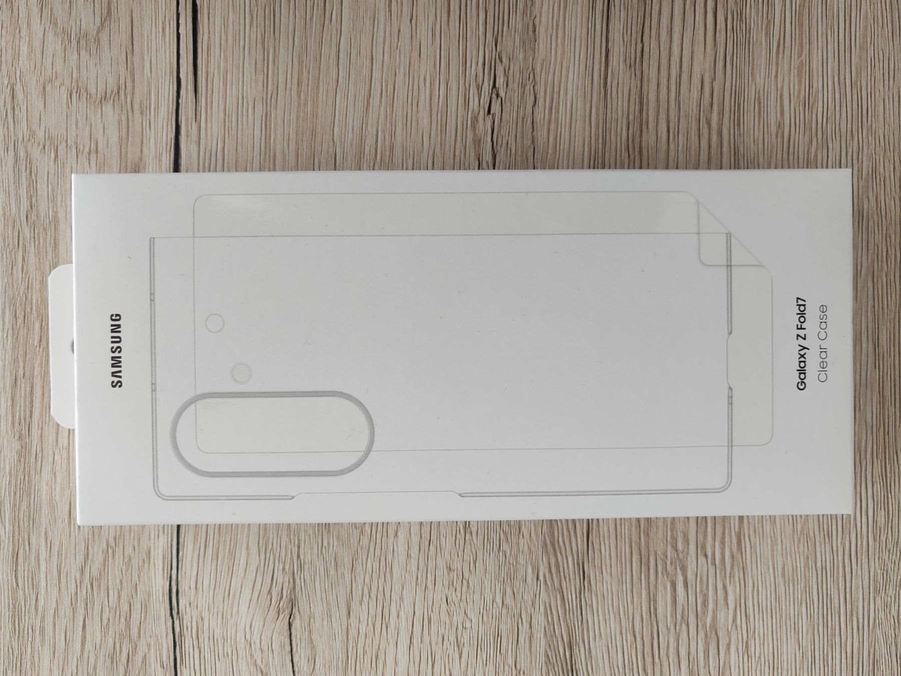 Samsung Cover & Protezioni schermo: Samsung Galaxy Z Fold7 Clear Case Schutzhülle – Nuovo e nell'imballaggio originale da Derendingen venduto da janamari