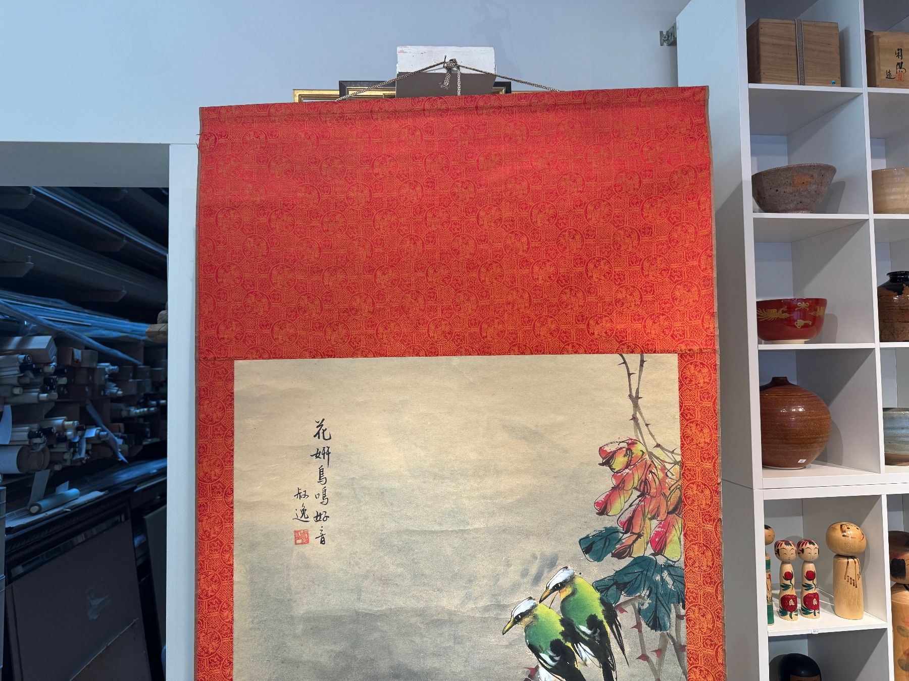 Poster & Bilder: Rollbild Japan Kakejiku "Tori" – Gebraucht aus Bern von mbtiti 9