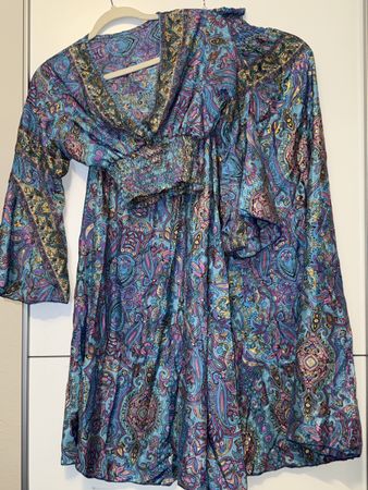 Hosen-Oberteil Set 100% SEIDE/ ONE SIZE