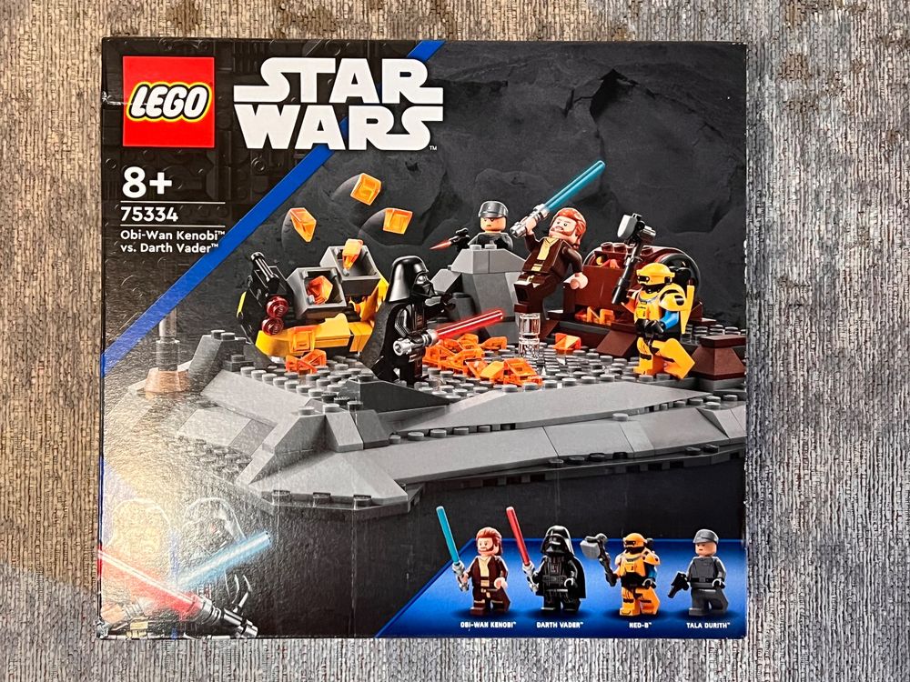 Lego Star Wars / 75334 Obi-Wan Kenobi vs. Darth Vader / neu | Kaufen ...