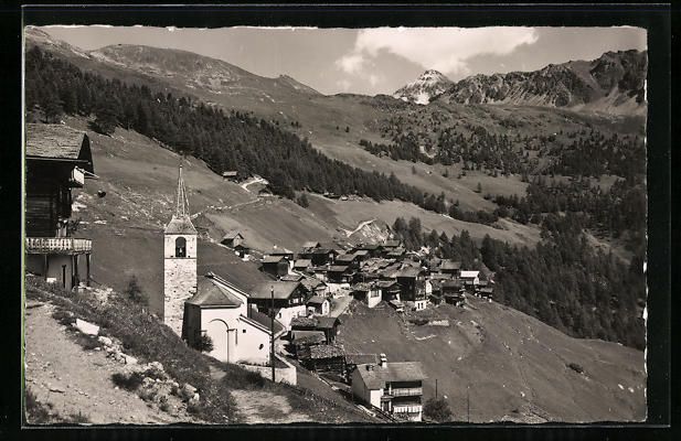Cartoline postali: AK Chandolin, Bella Tola – Usato da Berlin venduto da bartko-reher