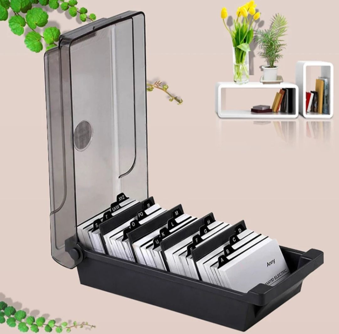 Contenitori & Simili: Visitenkarten Box 24 x 12cm – Nuovo e nell'imballaggio originale da Menziken venduto da Mirager 3