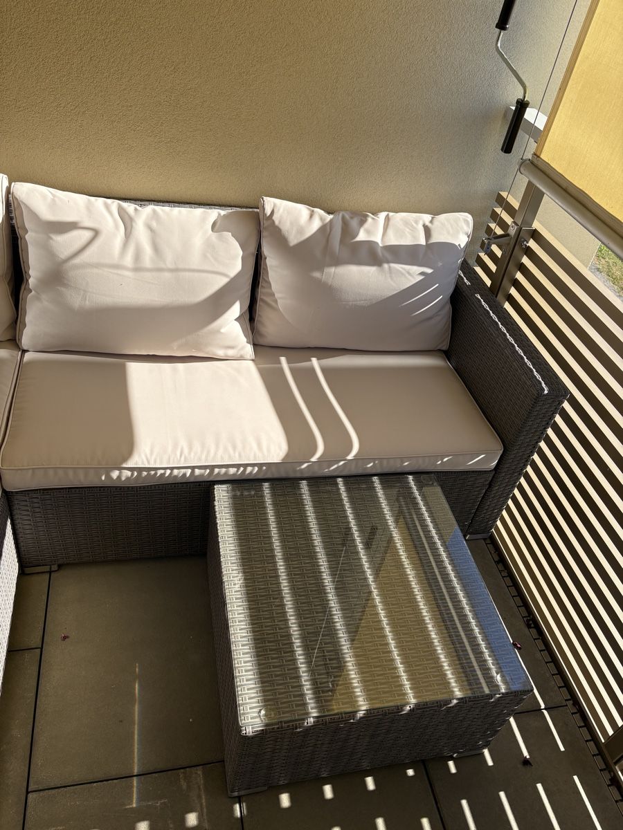 Sofas: Garten Lounge Set 3-teilig mit Tisch – D'occasion à Lausen par mirdreii 2