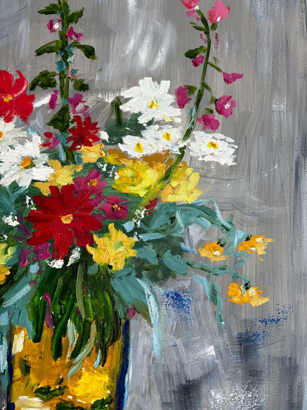 Dipinti: Blumenstrauss nach Matisse - Gemälde – Nuovo (secondo la descrizione) da Cham venduto da Felha 8