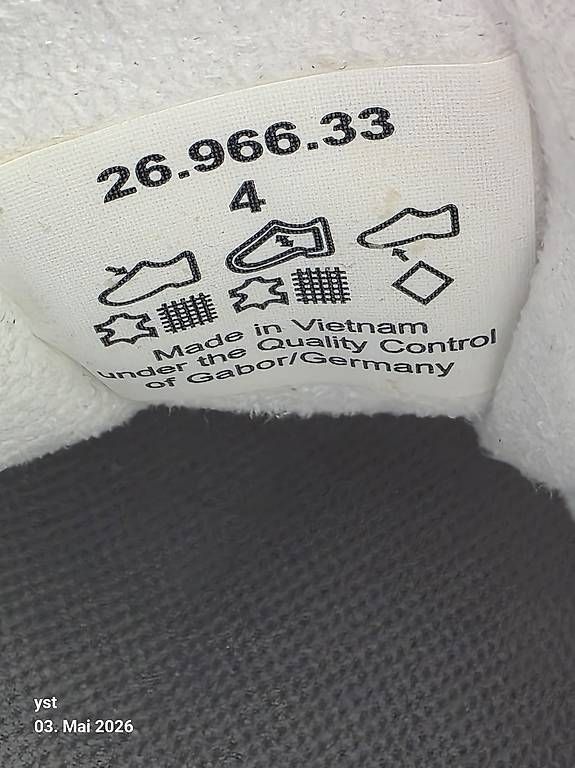 Gabor Scarpe da donna: Rolling Soft Sneaker von Gabor – Usato da Kloten venduto da funkgabel 1