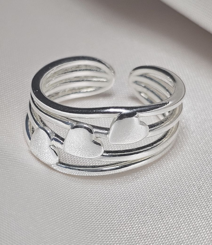 Bagues: Offener Ring 925 versilbert – Neuf (Voir description) à Grenchen par maretop