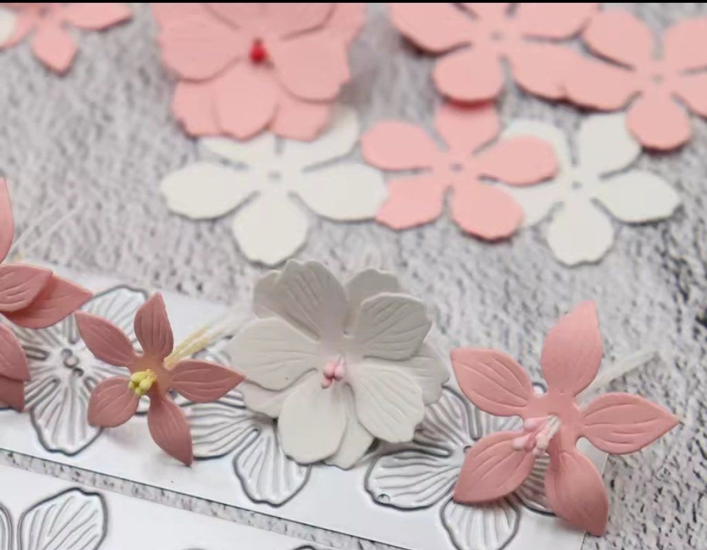 Sciablone: Stanzschablone Nr.1022, Blumen – Nuovo e nell'imballaggio originale da Gretzenbach venduto da Fliegepilz56 1