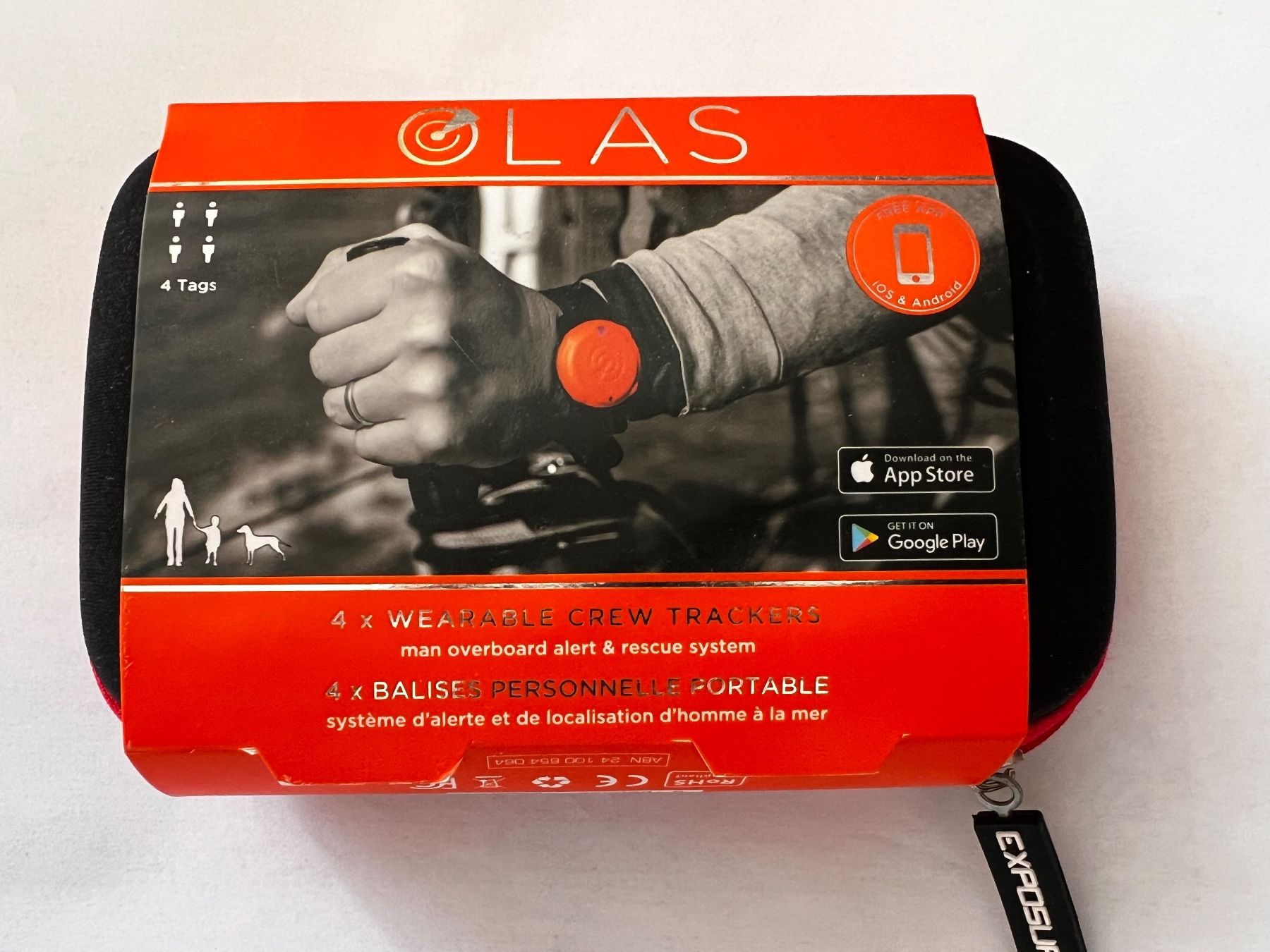 Boote: Balise OLAS Man Overboard Alert & Rescue System Bluetooth – Neu und originalverpackt aus Perroy von Dsurfing