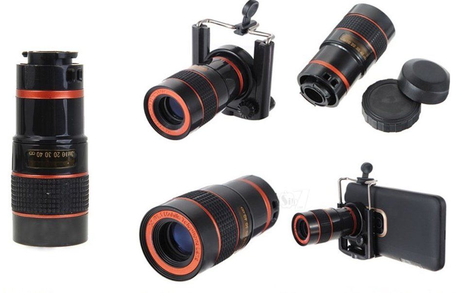 Telescopi: 8X Zoom Mobile Phone Telescope – Nuovo (secondo la descrizione) da Nidau venduto da EXP40