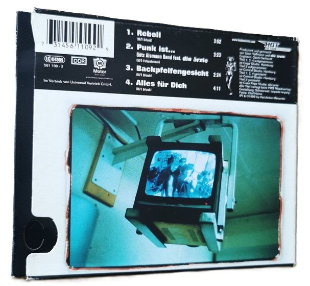 CDs: Die Ärzte – Rebell  (Maxi-CD) – Gebraucht aus Wilen b. Wollerau von morethanmusic 1