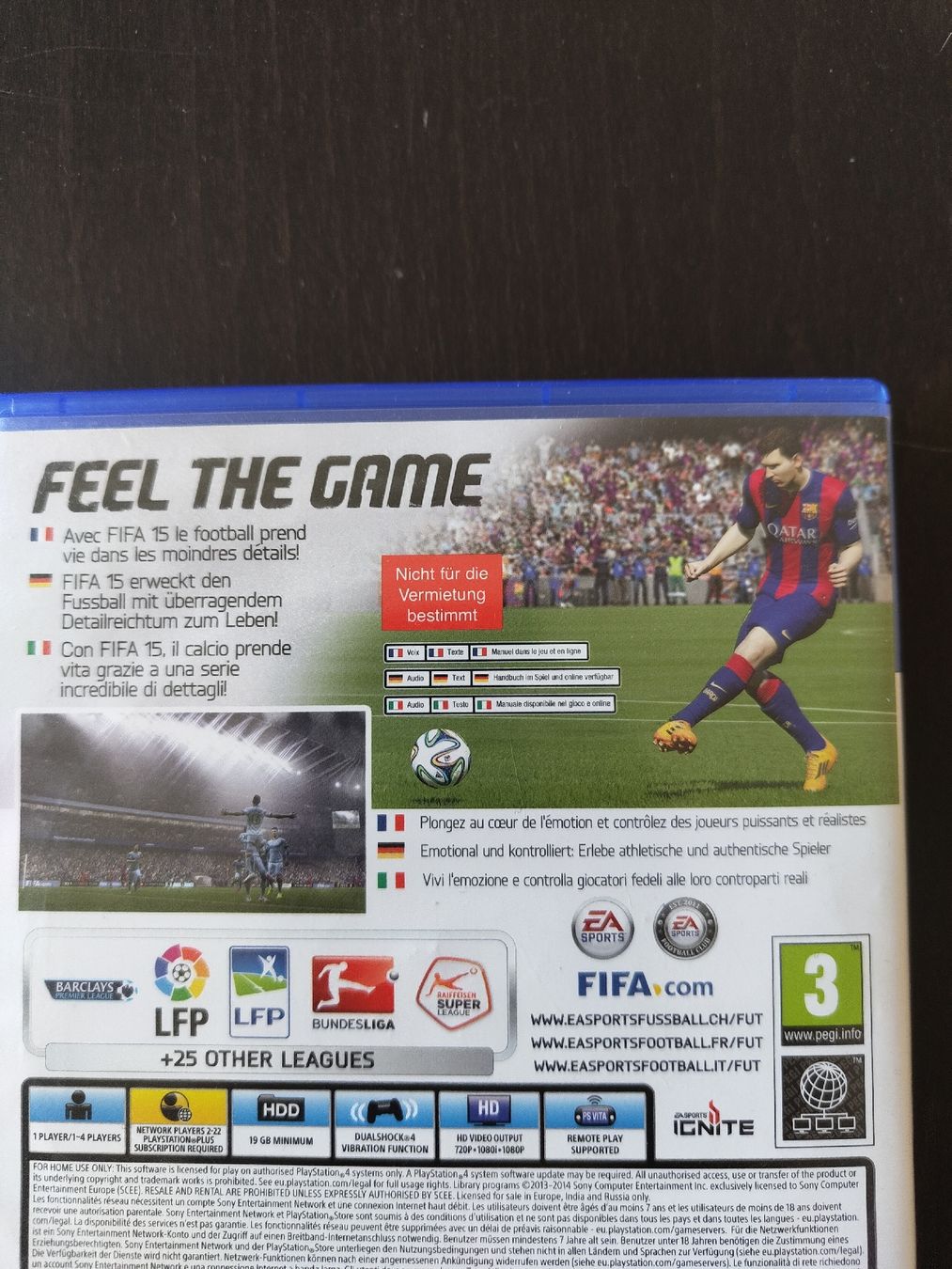 Giochi: FIFA 15 PS4 – Usato da Zürich venduto da Slevin2710 1