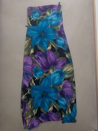 Flower maxi dress