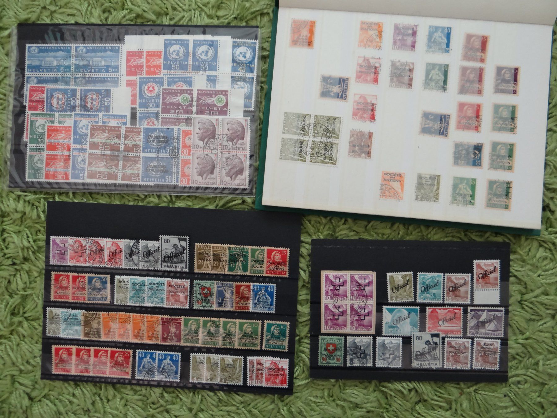 Tutti i francobolli: Tolle Sammlung Dienstmarken/Genfer Ämter ab CHF 1.-- – Usato da Kriens venduto da Na4