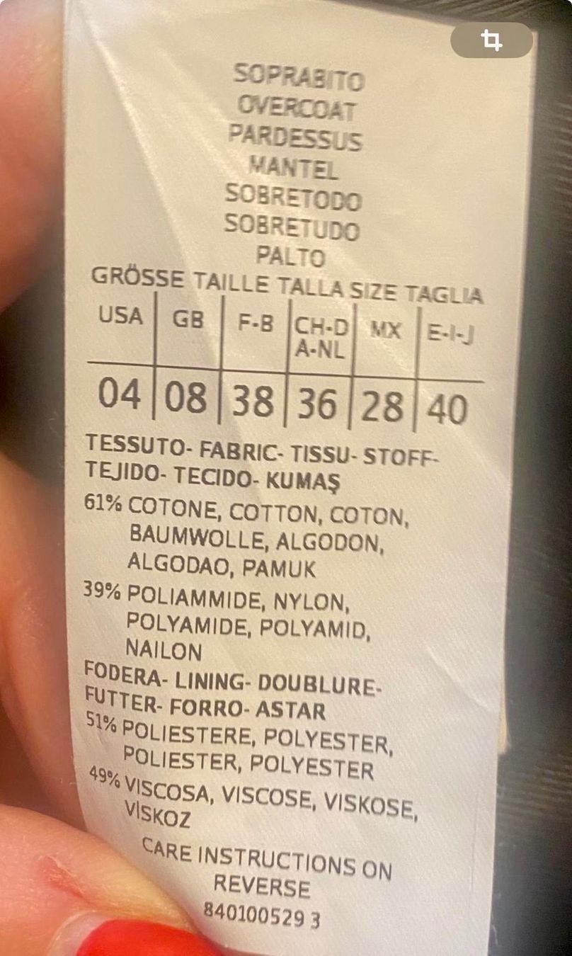 Max Mara Mäntel: Max Mara black coat 36 NEW – Neu (gemäss Beschreibung) aus Basel von dar_ch4051 9