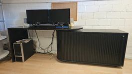 Schreibtisch mit Rolladenfront ab Fr. 1.-