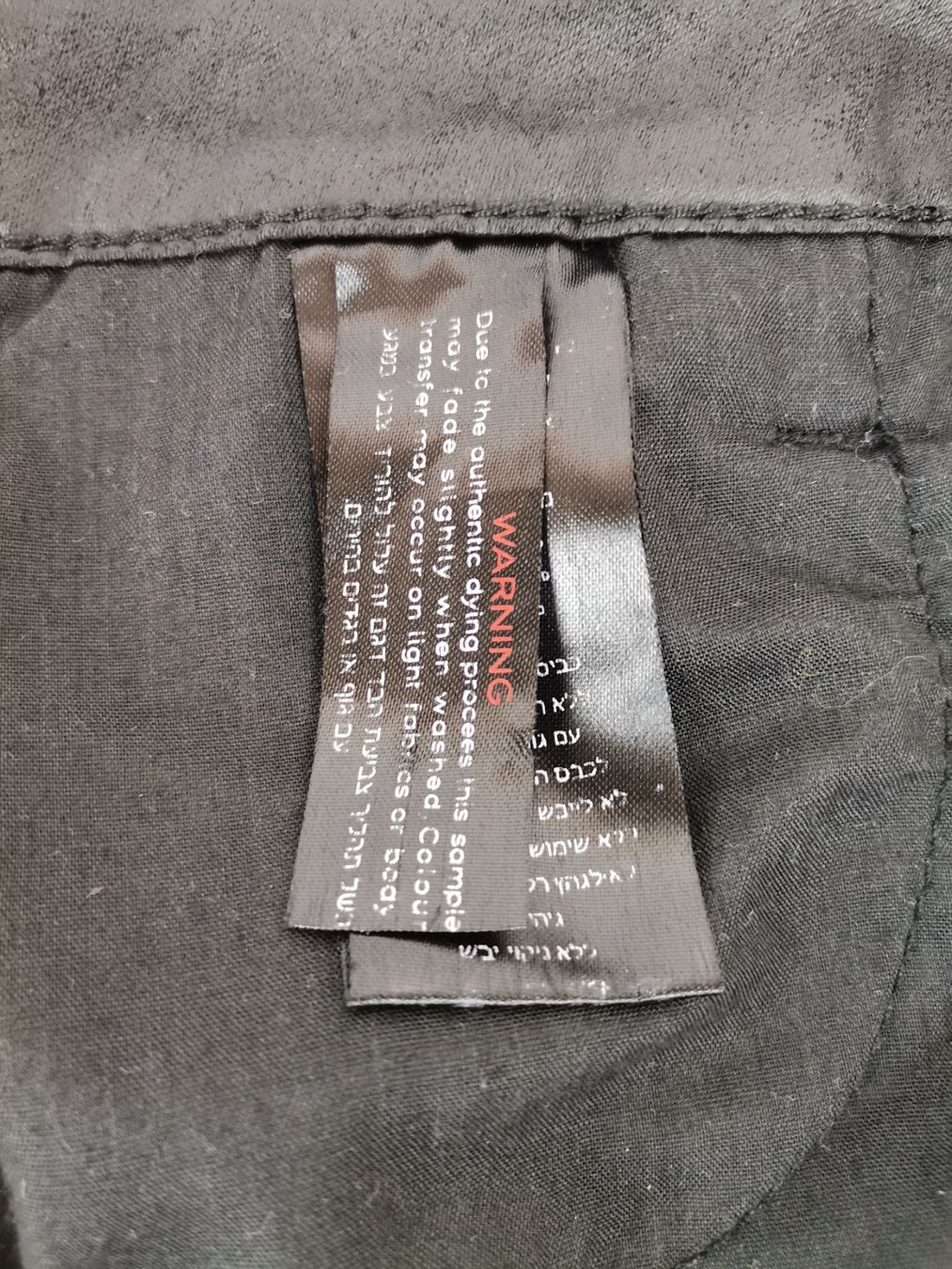 Gonne: JUMP JEANS Stretch-Rock Schwarz/Grau gestreift – Usato da Schaffhausen venduto da Restwert_SH 7