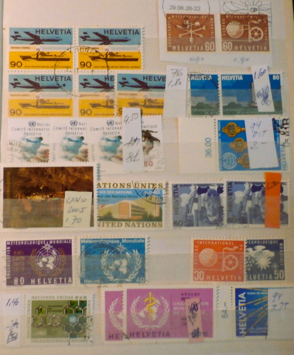Tous les timbres: CH Bundesverwaltung – D'occasion à Kehrsatz par Bernherb2 1