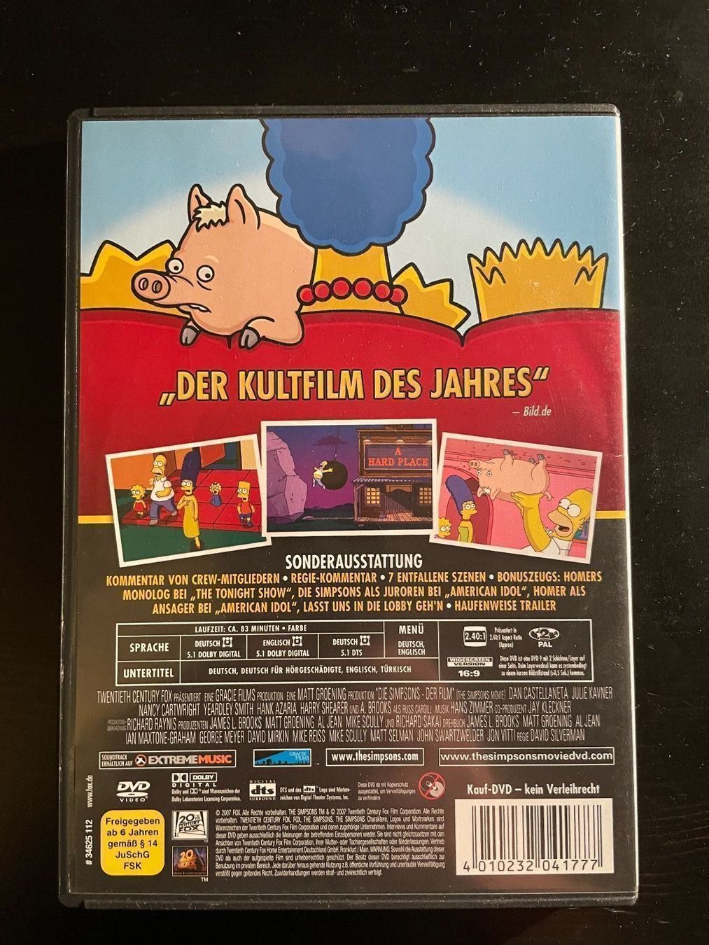 Alle DVDs: The Simpsons - Der Film, DVD – Gebraucht aus Genève von GMa1234 1