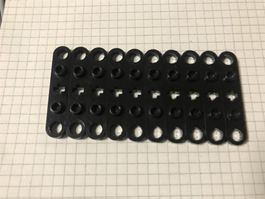 LEGO 10x Gelenkverbinder 1x5 (2711)